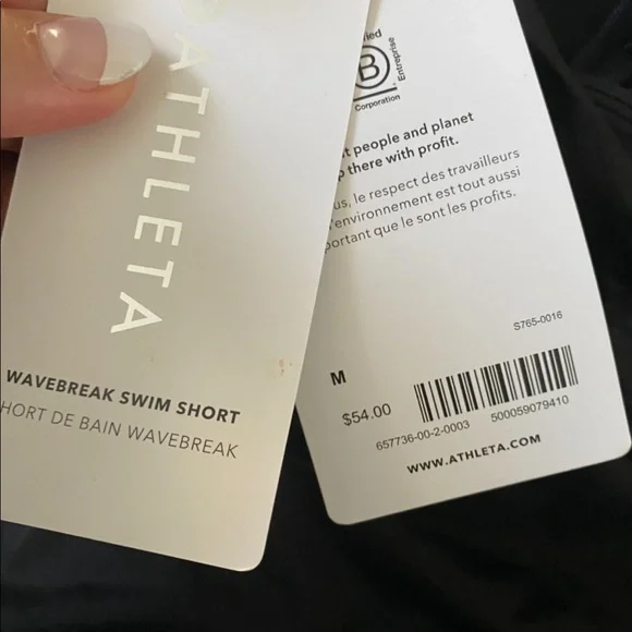 🖤 Athleta Wavebreak Swim Short // Black - Picture 8 of 10